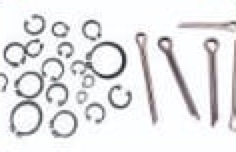 Pins, Circlips & Rivets